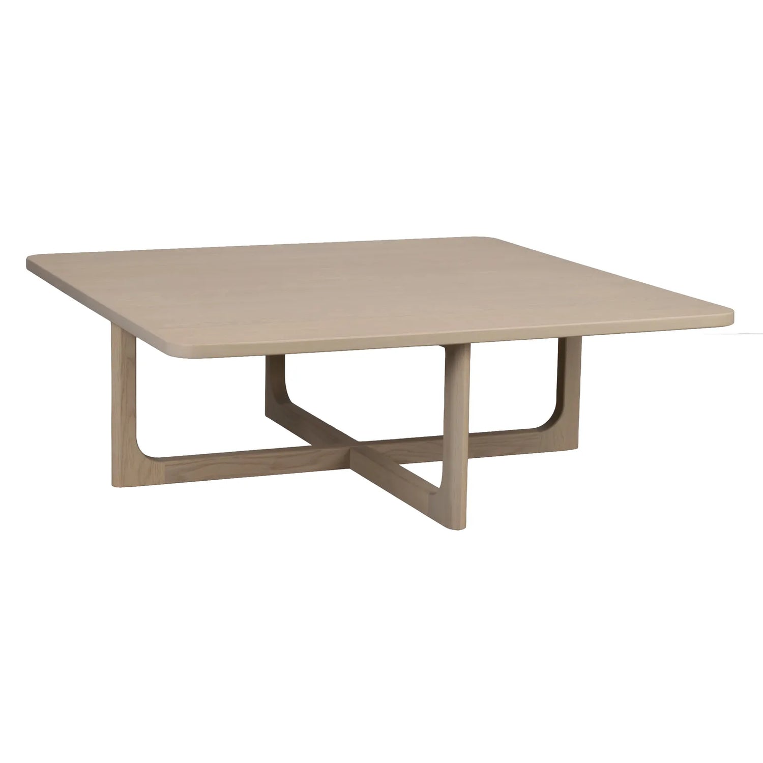 Table basse DRISCOLL en chêne, 120x120x41 cm