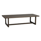 DRISCOLL Couchtisch aus Eiche Braun 160x70x41cm