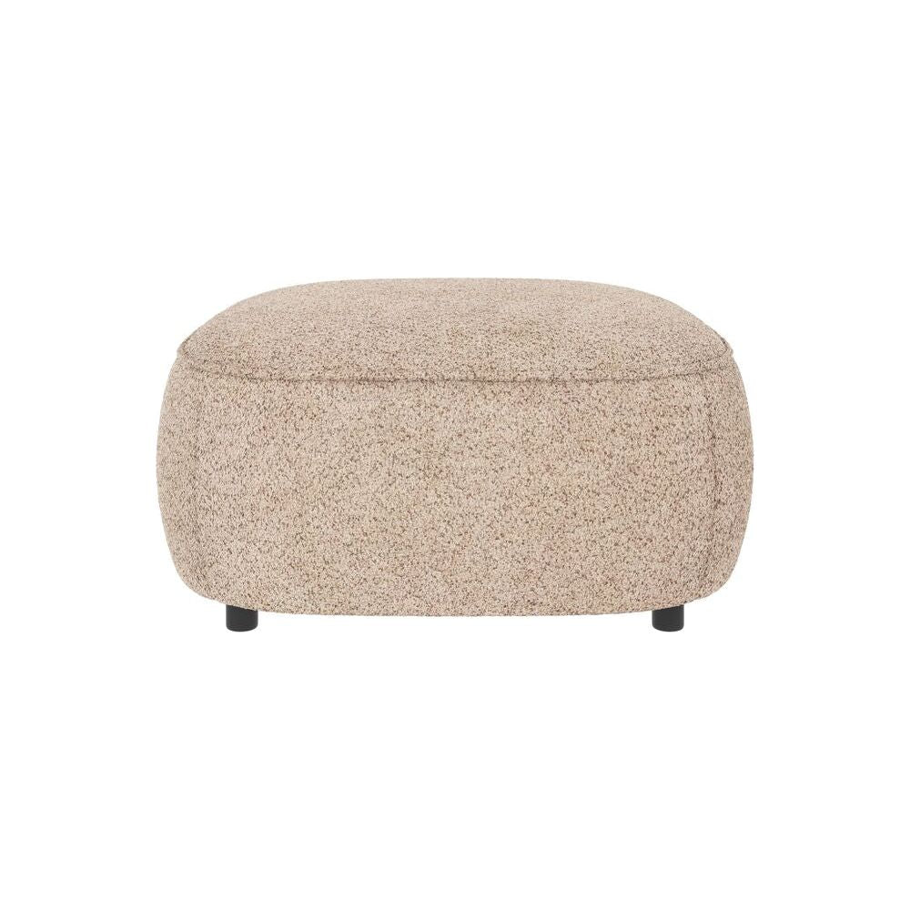 NORRIS Pouf Anna #2 hellbeige 89x89x43cm - ZEN ZONE Furniture