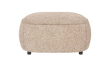 NORRIS Pouf Anna #2 hellbeige 89x89x43cm - ZEN ZONE Furniture