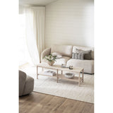 NORRIS 3-Sitzer-Sofa Hellbeige 226x102x80cm - ZEN ZONE