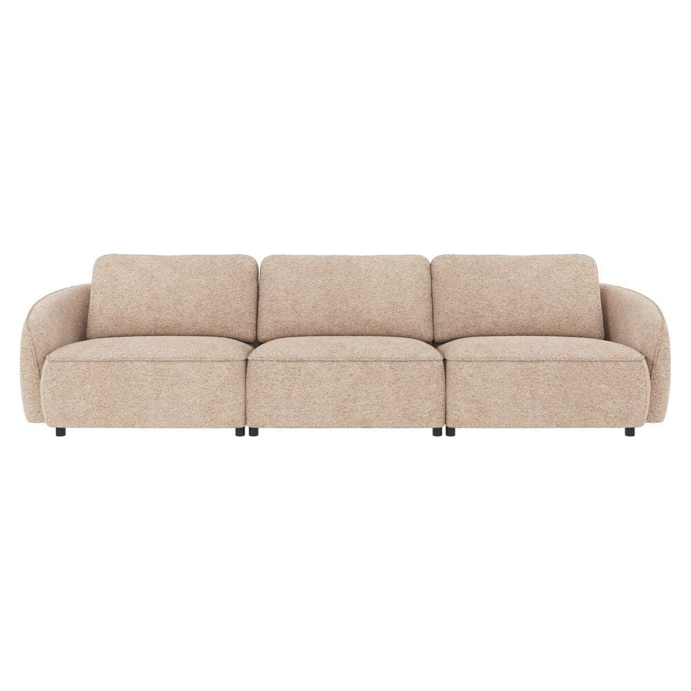 NORRIS 4-Sitzer Sofa Anna #2 hellbeige 319x102x80cm - ZEN ZONE Furniture