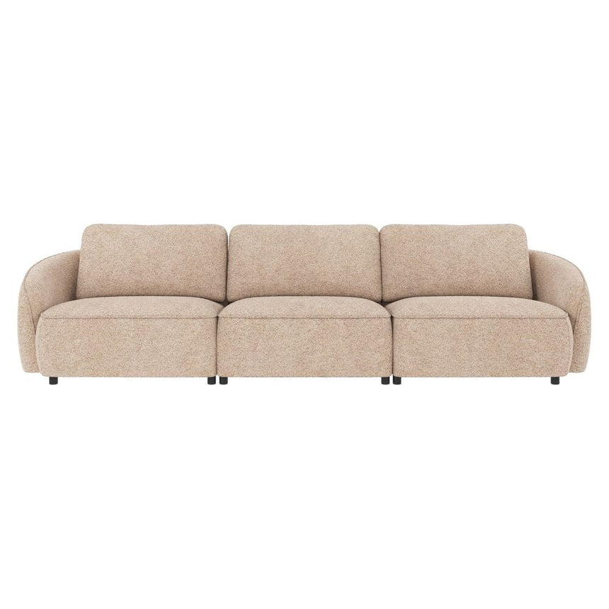 NORRIS 4-Sitzer Sofa Anna #2 hellbeige 319x102x80cm - ZEN ZONE Furniture
