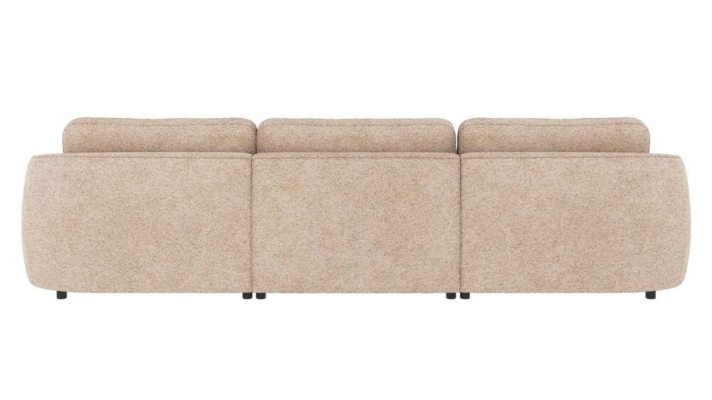 NORRIS 4-Sitzer Sofa Anna #2 hellbeige 319x102x80cm - ZEN ZONE Furniture