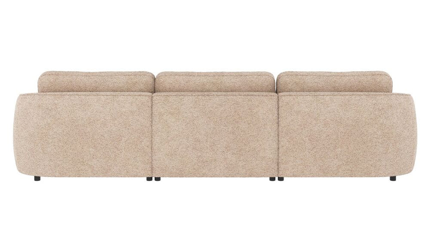 NORRIS 4-Sitzer Sofa Anna #2 hellbeige 319x102x80cm - ZEN ZONE Furniture