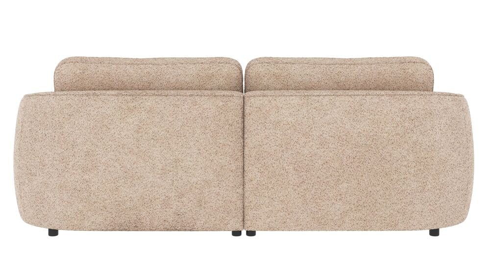 NORRIS 3-Sitzer Sofa Chaise Longue Rechts Anna #2 hellbeige 226x162x80cm - ZEN ZONE Furniture