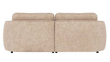 NORRIS 3-Sitzer Sofa Chaise Longue Rechts Anna #2 hellbeige 226x162x80cm - ZEN ZONE Furniture
