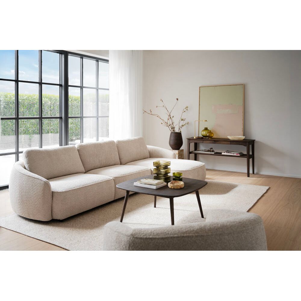 TOMPKINS Couchtisch Braun 90x90x45cm - ZEN ZONE Furniture
