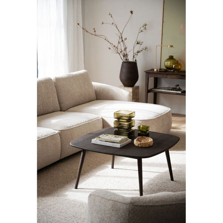 TOMPKINS Couchtisch Braun 90x90x45cm - ZEN ZONE Furniture