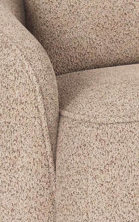 NORRIS 4-Sitzer Sofa Chaise Longue Rechts Anna #2 hellbeige 319x162x80cm - ZEN ZONE Furniture
