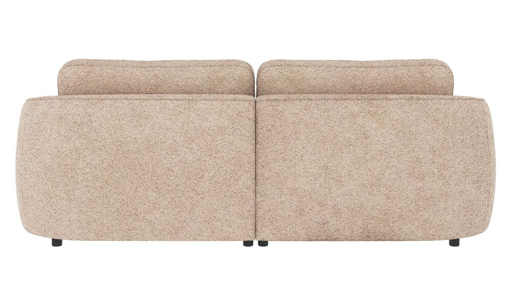 NORRIS 3-Sitzer Sofa Chaise Longue Links Anna #2 hellbeige 226x162x80cm - ZEN ZONE Furniture