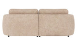 NORRIS 3-Sitzer Sofa Chaise Longue Links Anna #2 hellbeige 226x162x80cm - ZEN ZONE Furniture