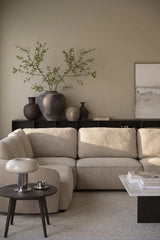 Ecksofa NORRIS, Anna #2 light beige, 402x216x80 cm