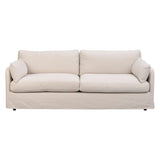 PEYTON 3-Sitzer Sofa Ursula #282 hellbeige 213x103x82cm - ZEN ZONE Furniture