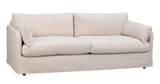 PEYTON 3-Sitzer Sofa Ursula #282 hellbeige 213x103x82cm - ZEN ZONE Furniture