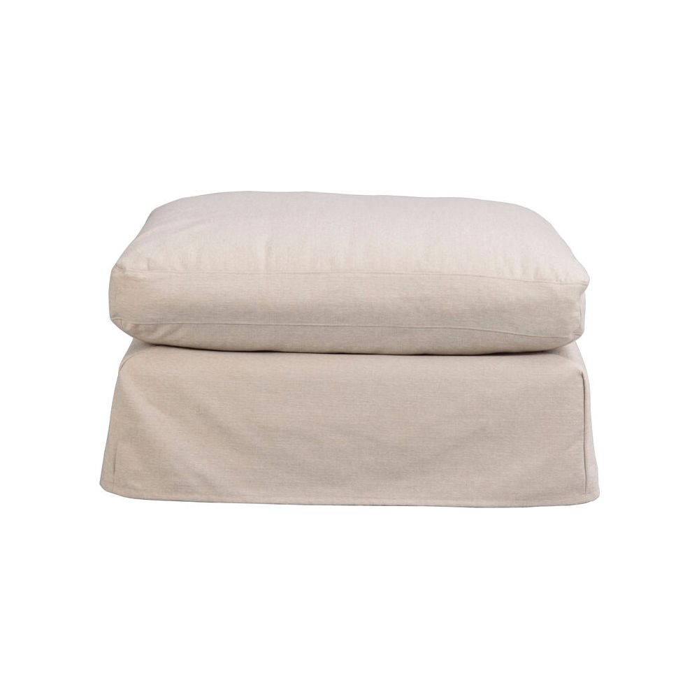 PEYTON Pouf Ursula #282 beige 90x90x49cm - ZEN ZONE Furniture