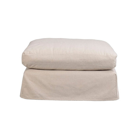 PEYTON Pouf Ursula #282 beige 90x90x49cm - ZEN ZONE Furniture