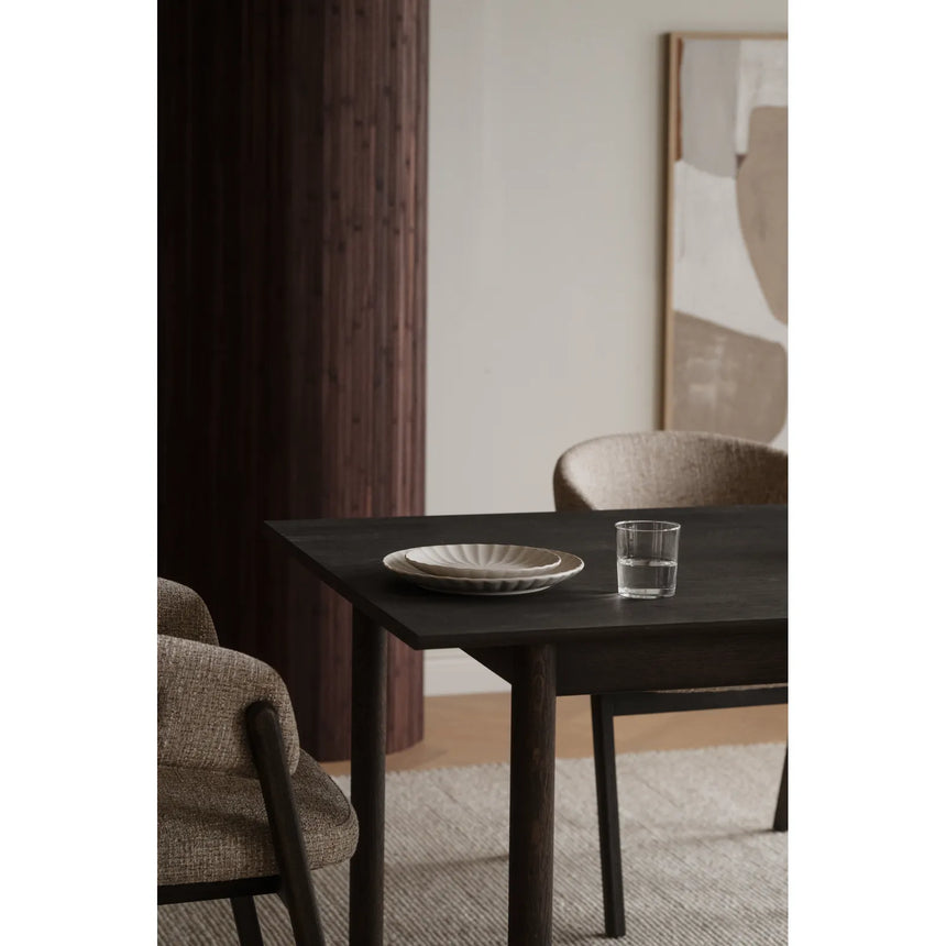 DERRYMORE Esstisch aus massiver Eiche, 205x90x75 cm - ZEN ZONE Furniture