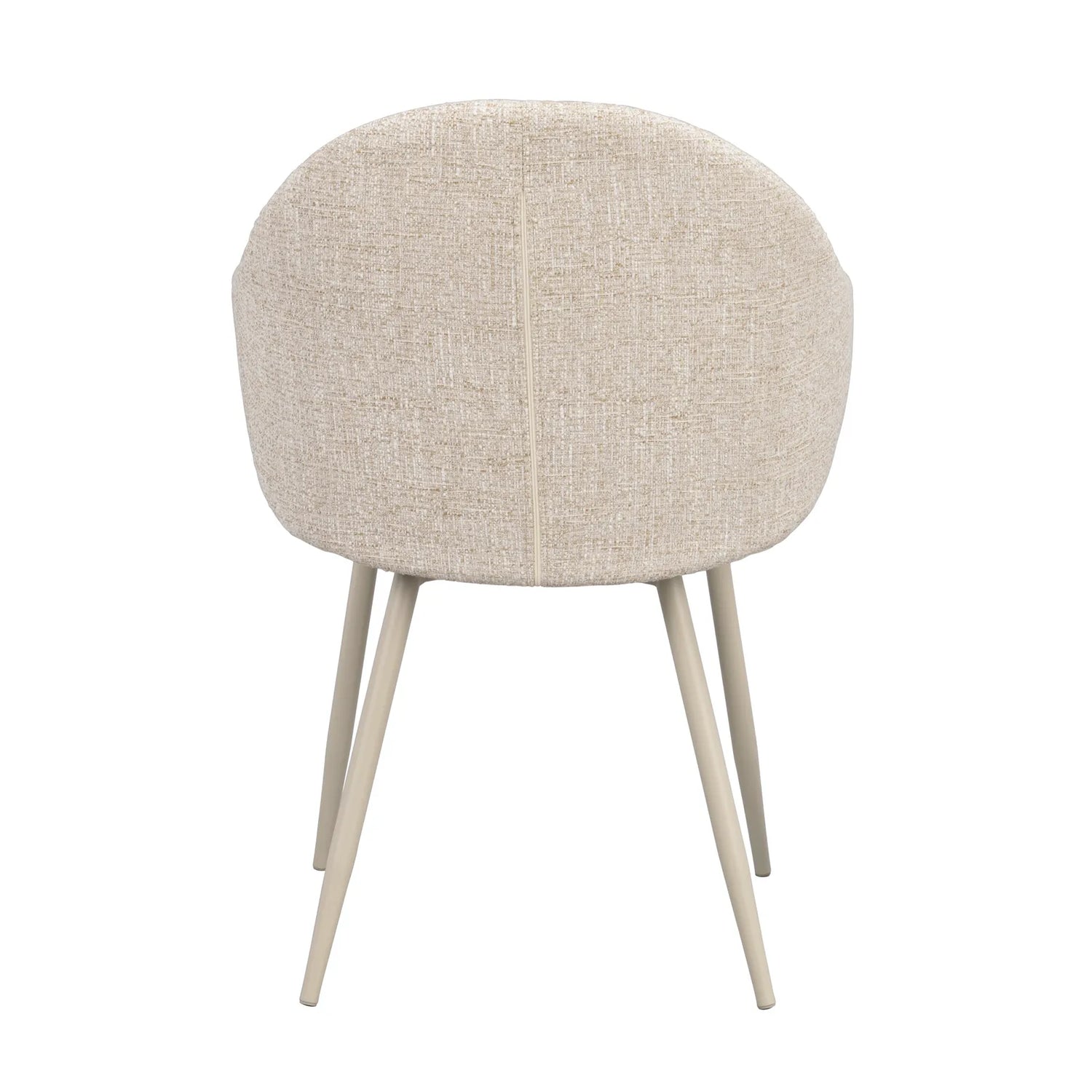DRAKE Essstuhl Beige 60x58x83cm - ZEN ZONE Furniture