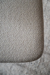 HERBSTER Essstuhl Beige/schwarz 56x50x82cm