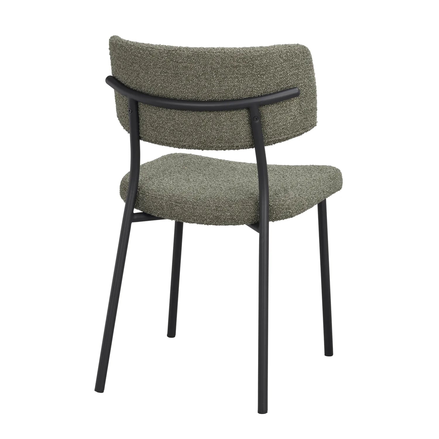 HERBSTER Essstuhl Grün/Schwarz 56x50x82cm - ZEN ZONE Furniture