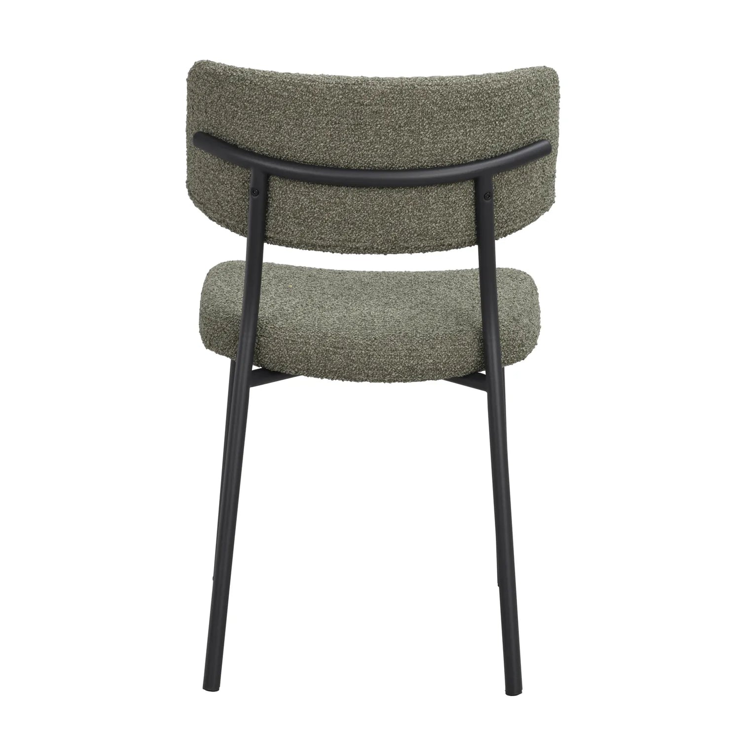 HERBSTER Essstuhl Grün/Schwarz 56x50x82cm - ZEN ZONE Furniture