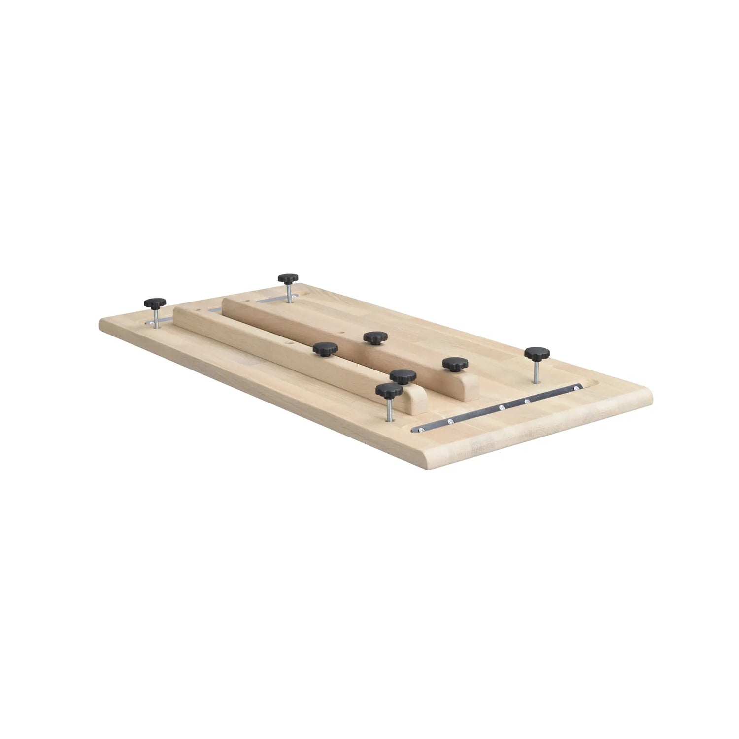 CLAPPERTON Ausziehplatte massive Eiche Weiß pigmentiert 45x95cm - ZEN ZONE Furniture