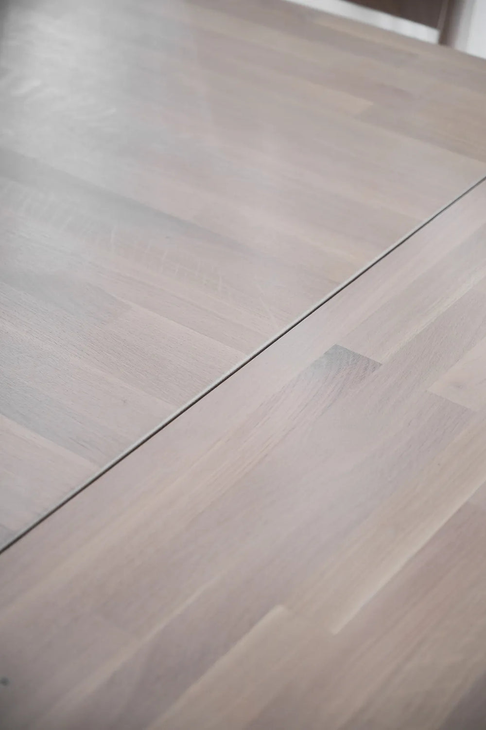 CLAPPERTON Ausziehplatte massive Eiche Weiß pigmentiert 45x95cm - ZEN ZONE Furniture