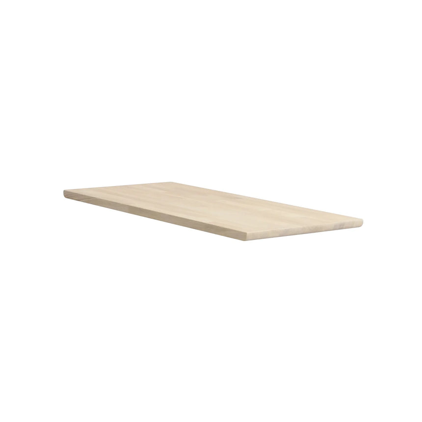 CLAPPERTON Ausziehplatte massive Eiche Weiß pigmentiert 45x95cm - ZEN ZONE Furniture
