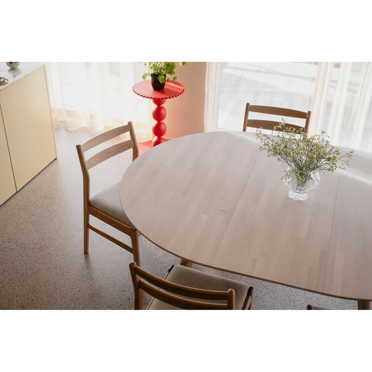 CLAPPERTON Esstische aus massiver Eiche, 140x140x75 cm - ZEN ZONE Furniture