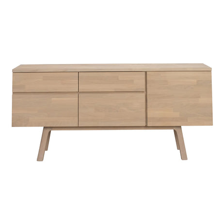CLEARDALE Sideboard aus massiver Eiche in verschiedenen Farben, 170x42x77 cm - ZEN ZONE Furniture