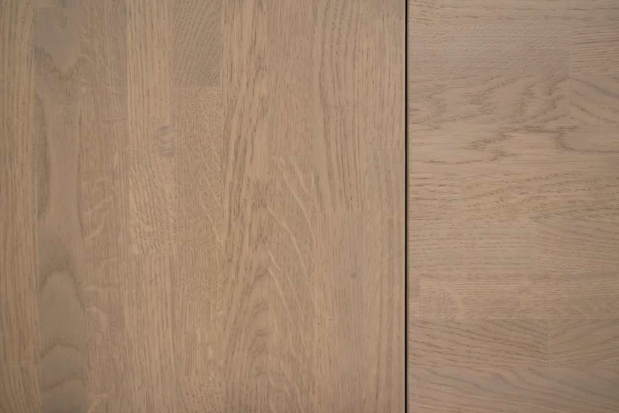 CLAPPERTON Ausziehplatte massive Eiche Sand 45x95xcm