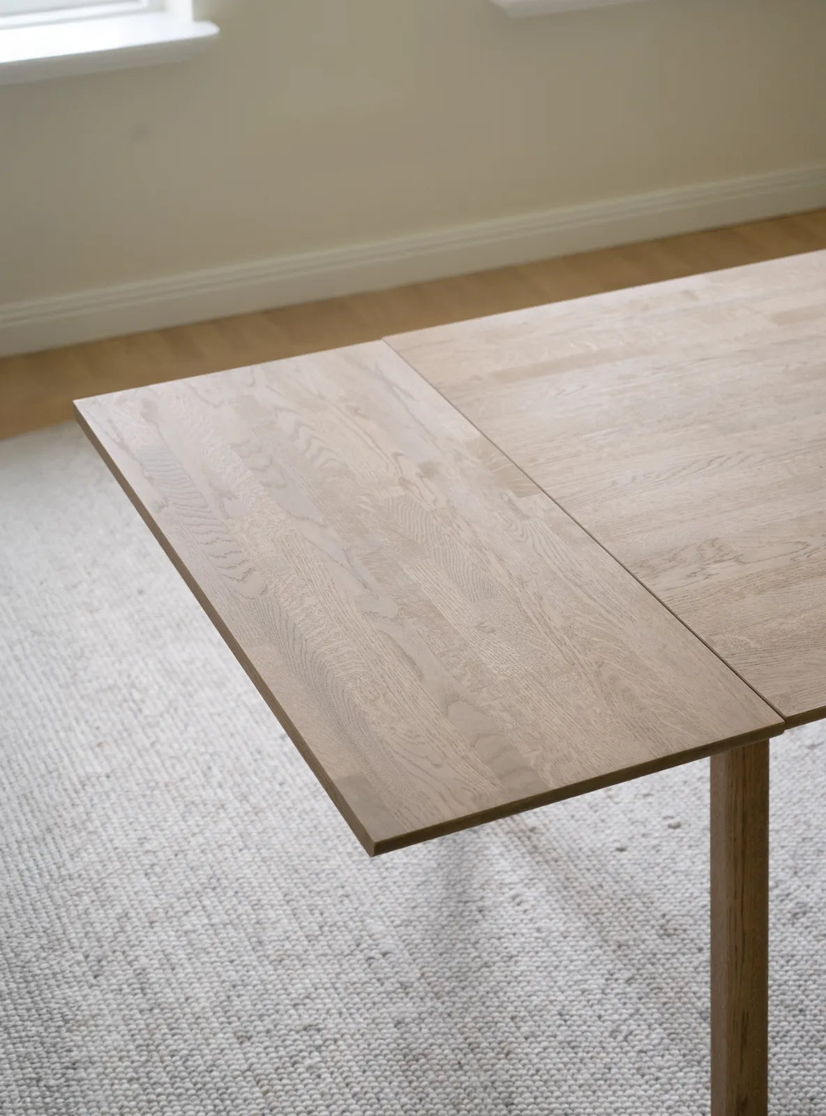 CLAPPERTON Esstisch massive Eiche Sand 220x95x74cm