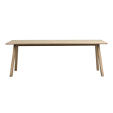 CLAPPERTON Esstisch massive Eiche Sand 220x95x74cm