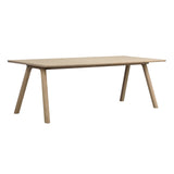 CLAPPERTON Esstisch massive Eiche Sand 220x95x74cm