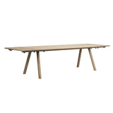 CLAPPERTON Ausziehplatte massive Eiche Sand 45x95xcm