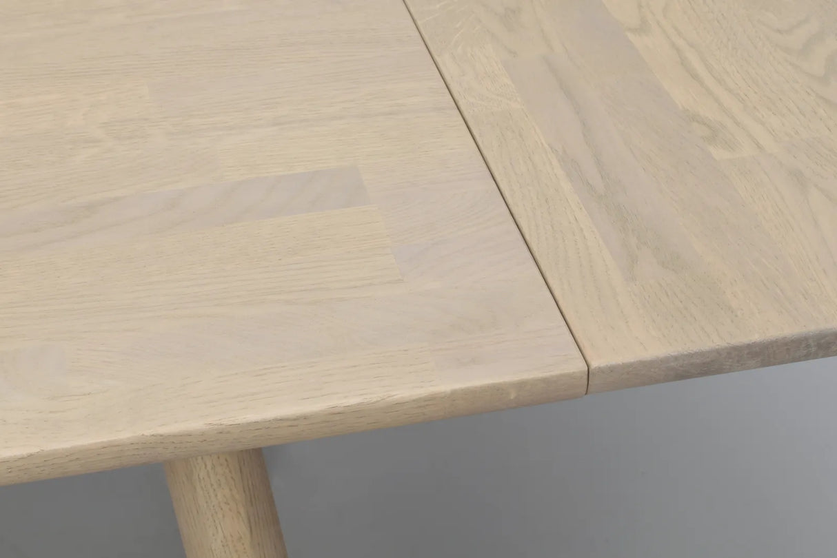 CLAPPERTON Ausziehplatte massive Eiche Sand 45x95xcm