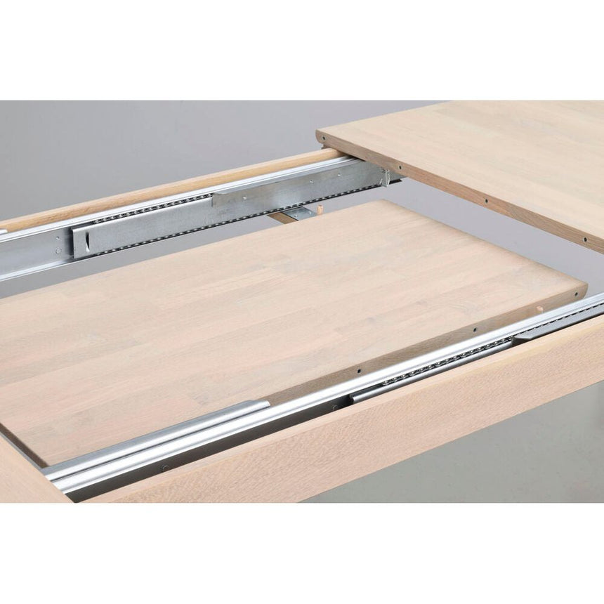GARDNER Esstisch Weiß pigmentiert 180x95x76cm - ZEN ZONE Furniture