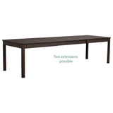 GARDNER Esstisch Braun 200x95x76cm - ZEN ZONE Furniture