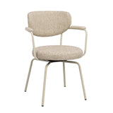 MERRICK Essstuhl Dunkelbeige/Beige 60x62x81cm