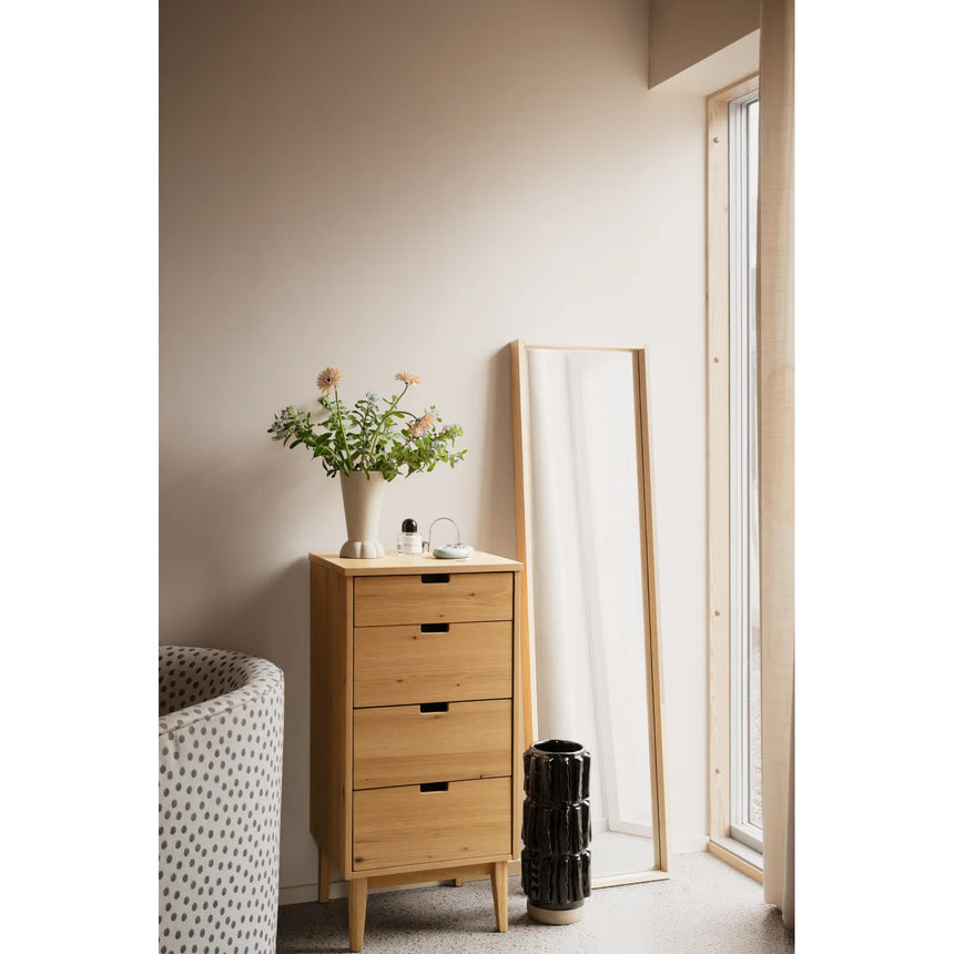 GARRISON Kommode aus massiver Eiche, 45x38x92 cm - ZEN ZONE Furniture