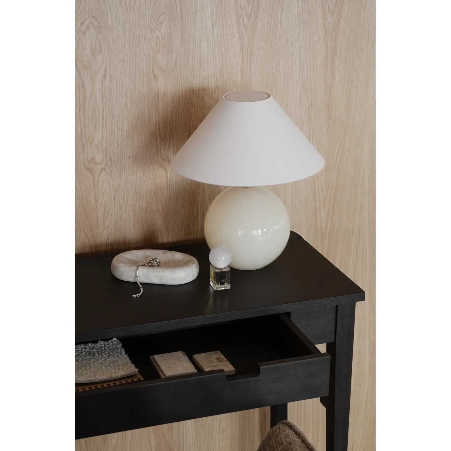 GARRISON Konsolentisch aus massiver Eiche in Braun, 110x40x75 cm - ZEN ZONE Furniture
