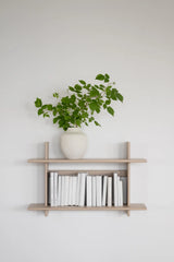 WESTLOCK shelf made of white pigmented oak 25x75x48cm