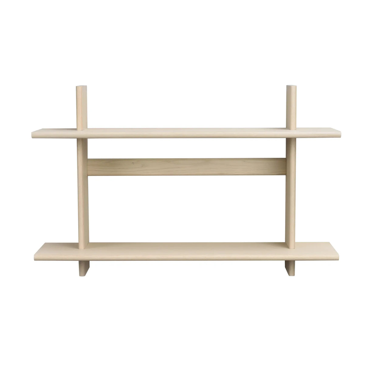 WESTLOCK shelf made of white pigmented oak 25x75x48cm