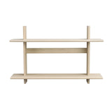 WESTLOCK shelf made of white pigmented oak 25x75x48cm