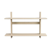 WESTLOCK Regal aus Eiche Weiß pigmentiert 25x75x48cm - ZEN ZONE Furniture