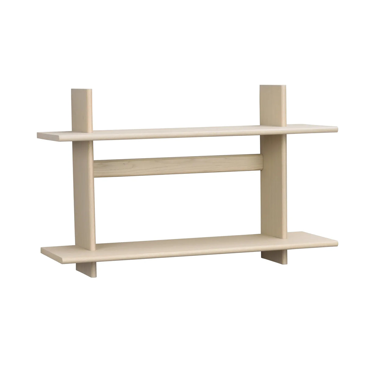 WESTLOCK shelf made of white pigmented oak 25x75x48cm