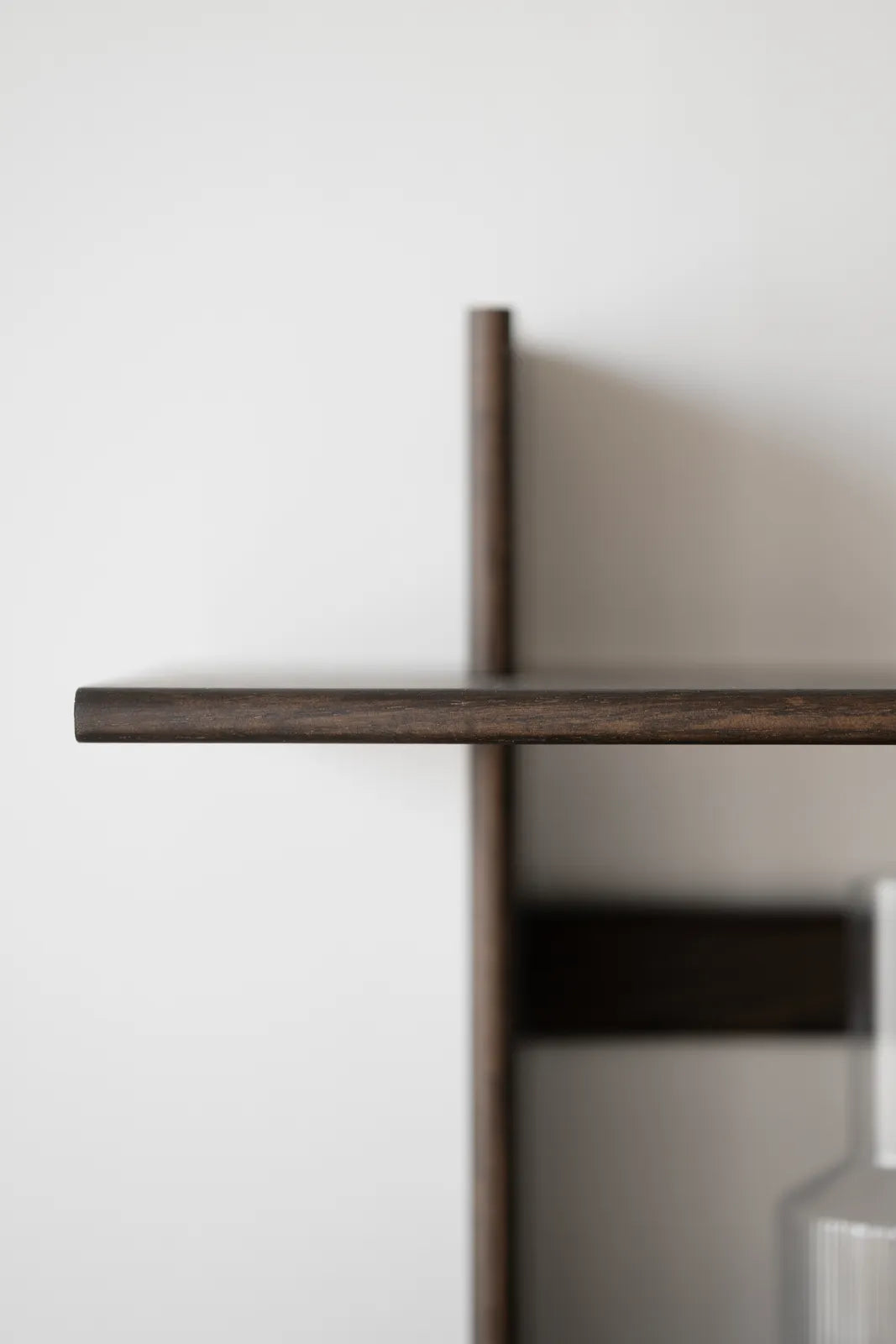 WESTLOCK shelf made of brown oak 25x75x48cm
