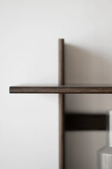 WESTLOCK shelf made of brown oak 25x75x48cm