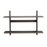 WESTLOCK shelf made of brown oak 25x75x48cm